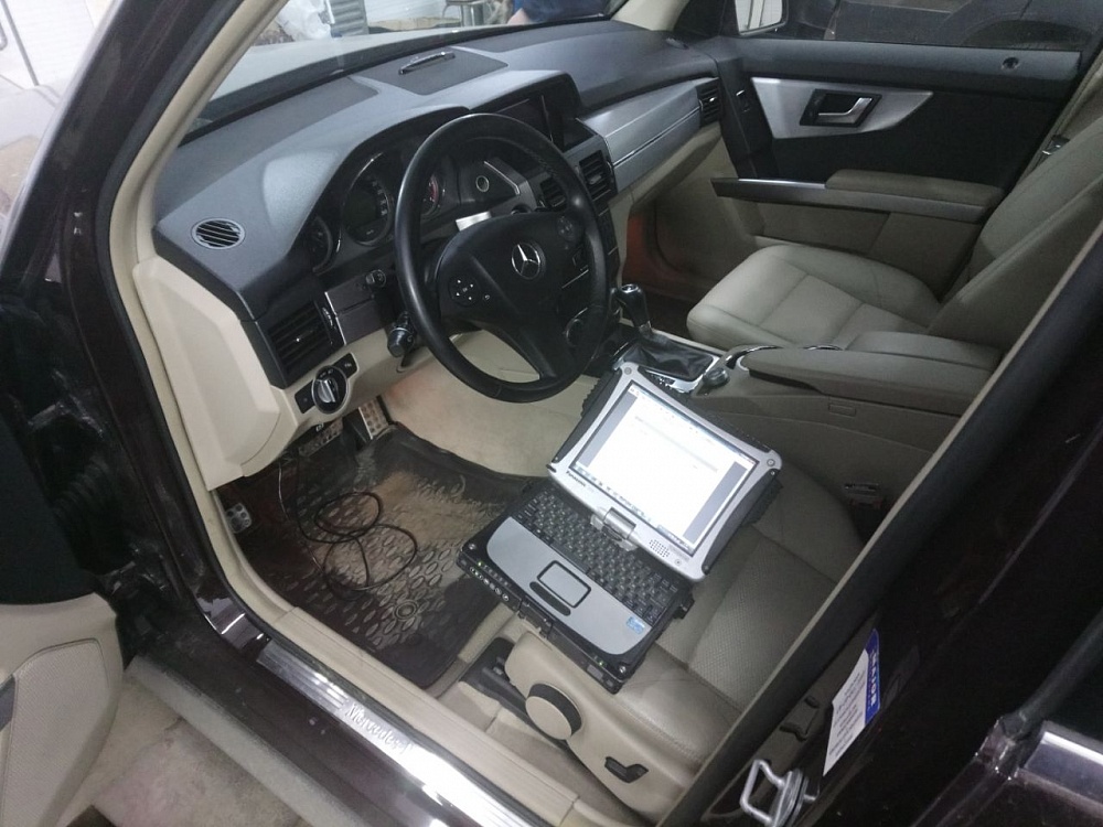 Mercedes-Benz GLK-Class GLK 220 CDI Программирование блока управления 
